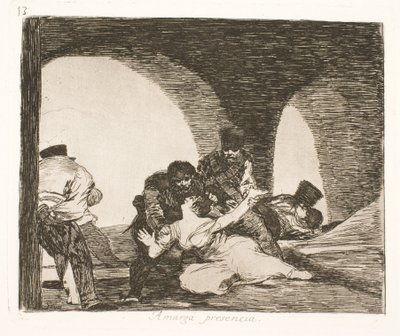 Una Muerte Terrible (13) de Francisco de Goya