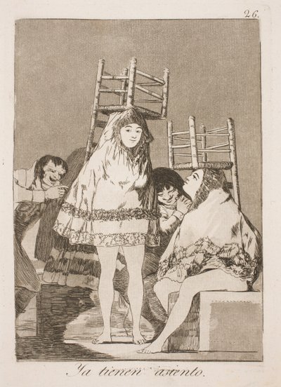 Finalmente en su lugar de Francisco de Goya