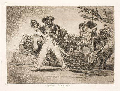 Un remedio probado (31) de Francisco de Goya
