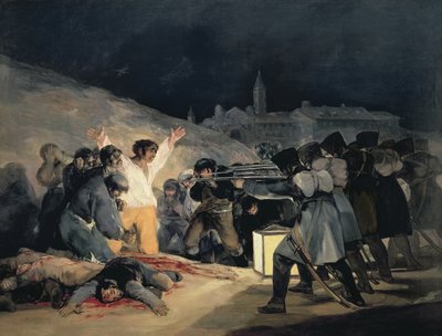 Ejecución de los Defensores de Madrid, 3 de mayo de 1808, 1814 de Francisco de Goya