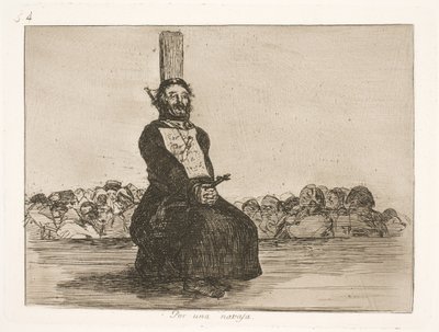 Por una navaja (34) de Francisco de Goya