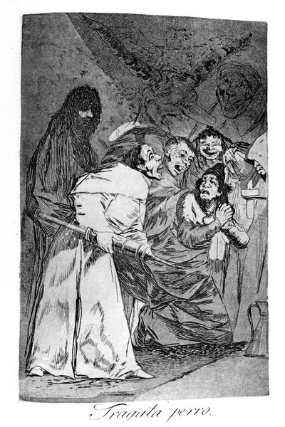 Fragata perro, 1799 de Francisco de Goya