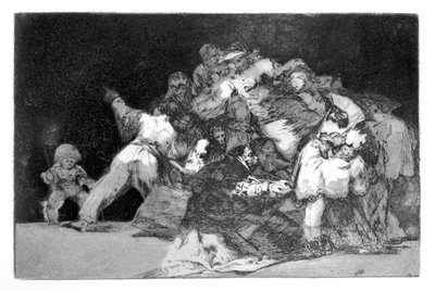 General Riddle, 1819-1823 de Francisco de Goya