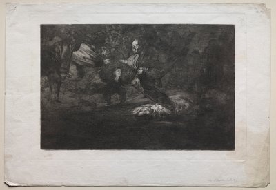 Dios los Crea y Ellos se Juntan de Francisco de Goya