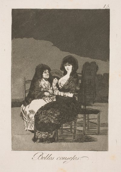 Buenos consejos de Francisco de Goya