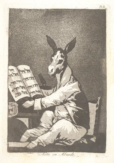 Sus antepasados de Francisco de Goya