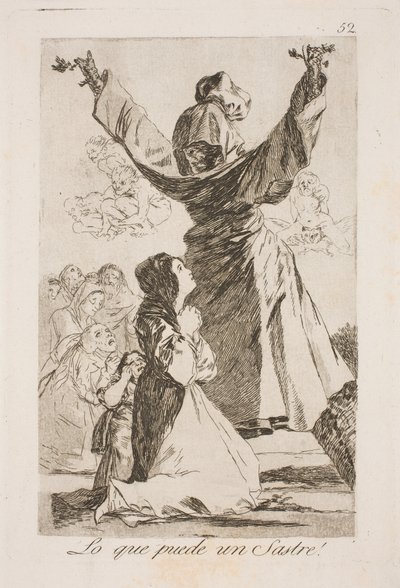 Lo que puede hacer un sastre de Francisco de Goya
