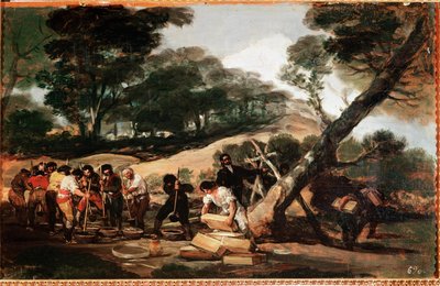 Planta ilegal de pólvora de Francisco de Goya