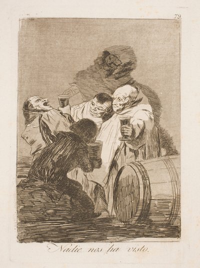 Nadie nos ha visto de Francisco de Goya