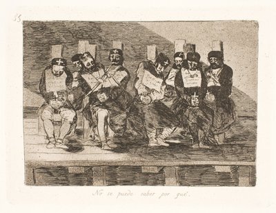 Nadie sabe por qué (35) de Francisco de Goya