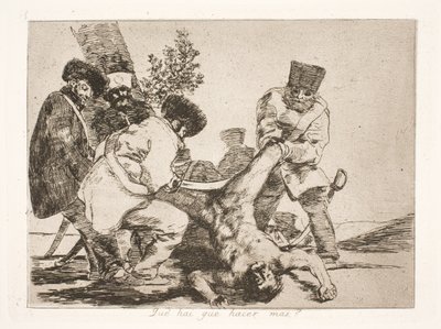 ¿Se puede hacer más? (33) de Francisco de Goya
