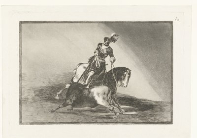 Emperador Carlos V lidiando con un toro Carlos V. lanceando un toro en la plaza de Valladolid Corridas de toros (título de la serie) La Tauromaquia (título de la serie) de Francisco de Goya