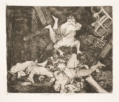 Los horrores de la guerra (30) de Francisco de Goya