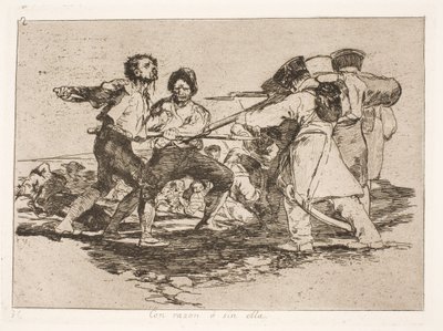 Los horrores de la guerra de Francisco de Goya