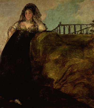 Leocadia Zorilla, la Ama de Llaves del Artista, c.1821 de Francisco de Goya