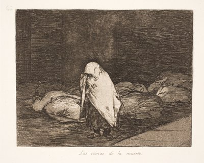 La casa de los muertos (62) de Francisco de Goya