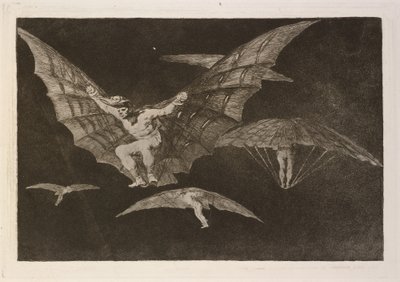 Modo de volar de Francisco de Goya