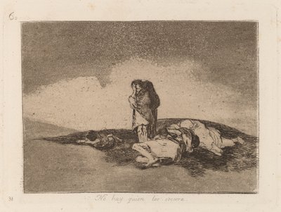No hay quien los socorra de Francisco de Goya