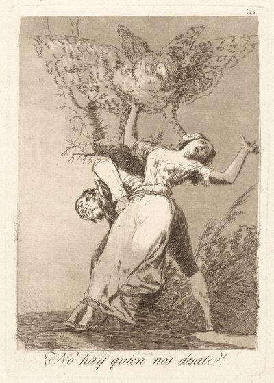 ¿No hay quien nos desate? de Francisco de Goya