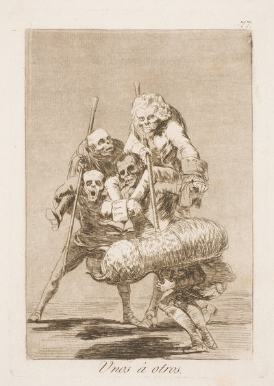 Ahora es su turno de Francisco de Goya