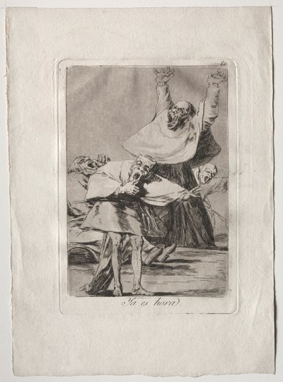 Ochenta Caprichos: Es hora, 1793-1798 de Francisco de Goya
