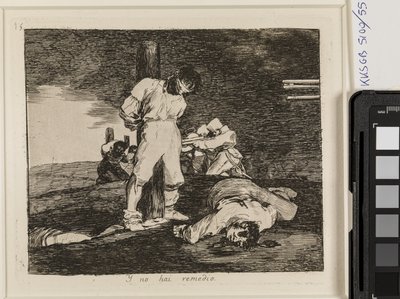 Y no hay nada más que hacer (15) de Francisco de Goya