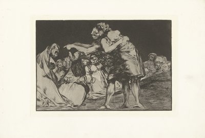 Locura desordenada desordenado dispar Los Disparates (Las locuras) (título de la serie) Los Proverbios (Los Proverbios) (título de la serie) de Francisco de Goya