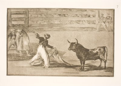 El origen de los arpones o banderillas de Francisco de Goya
