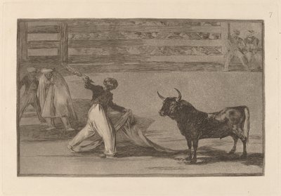 Origen de los arpones o banderillas de Francisco de Goya