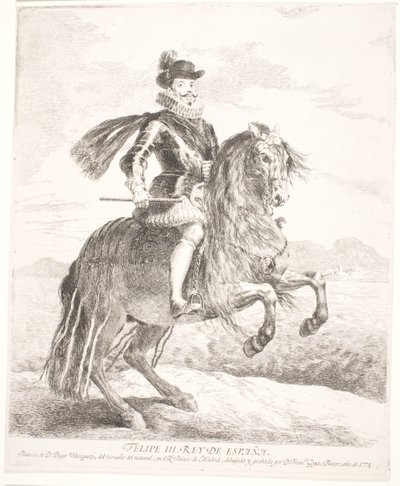 Felipe III de Francisco de Goya