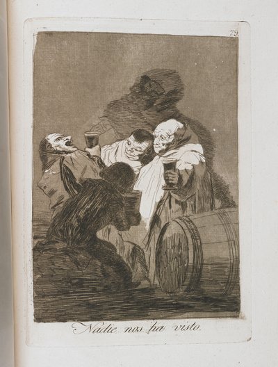 Placa de Los Caprichos, 1797-1798 de Francisco de Goya