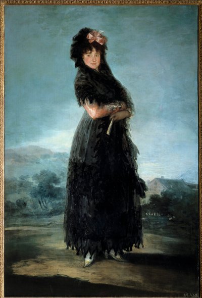 Retrato de cuerpo entero de Mariana Waldstein, marquesa de Santa Cruz de Francisco de Goya