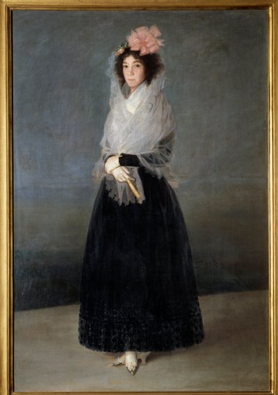 Retrato de la Condesa Del Carpio, Marquesa de la Solana (1757-1795) de Francisco de Goya