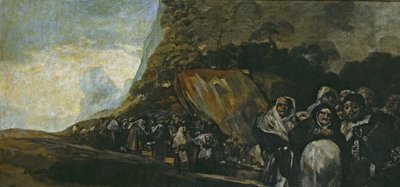 Procesión del Santo Oficio de Francisco de Goya