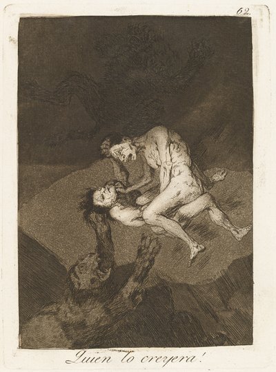 ¡Quién lo creyera! de Francisco de Goya