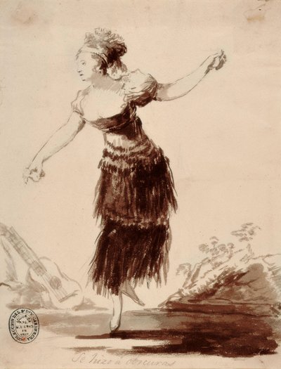 Se hizo a oscuras de Francisco de Goya