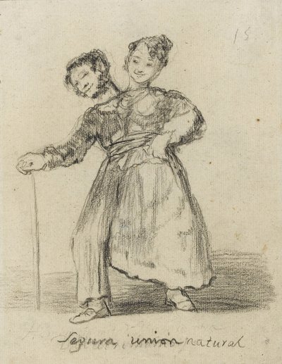 Segura Unión Natural, 1819-28 de Francisco de Goya