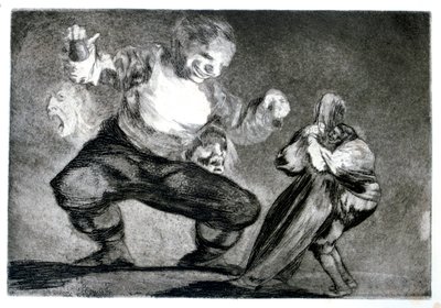 Simpleton, 1819-1823 de Francisco de Goya