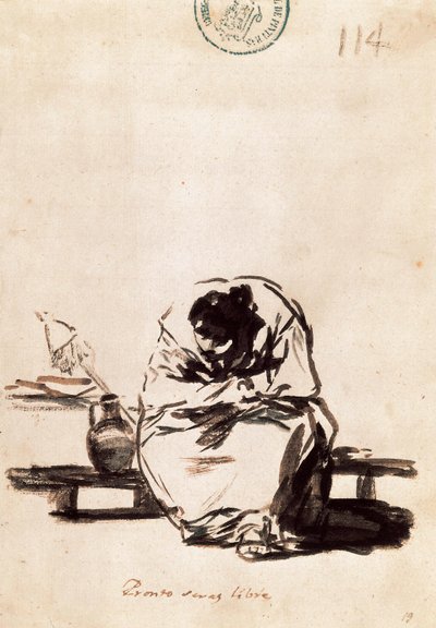 Pronto serás libre de Francisco de Goya