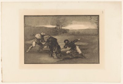 Caza de toros a pie Otro modo de cazar a pie Corridas de toros (título de la serie) La Taureaumachie (título de la serie) La Tauromaquia (título de la serie) de Francisco de Goya