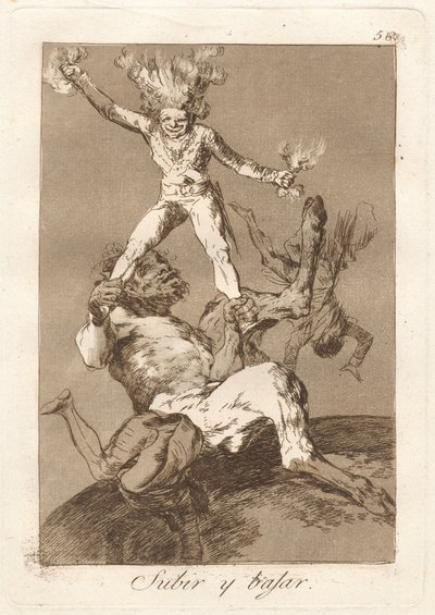 Subir y bajar de Francisco de Goya