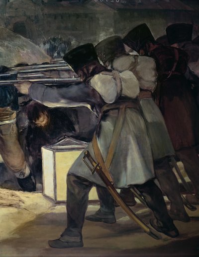 El 3 de Mayo de 1808, Madrid (detalle de los infantes) de Francisco de Goya