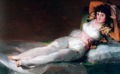 La Maja Vestida, c1800 de Francisco de Goya