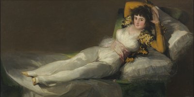 La maja vestida, c. 1800 de Francisco de Goya