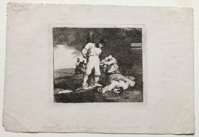The Disasters of War:  And There