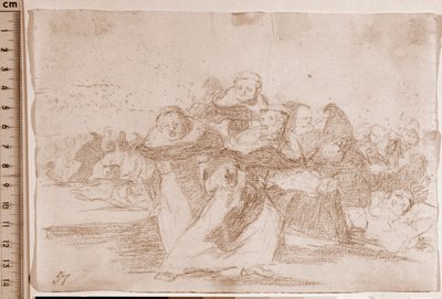 Los desastres de la guerra: Todo está revuelto de Francisco de Goya