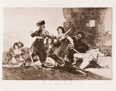 Los desastres de la guerra: Ya es demasiado tarde de Francisco de Goya