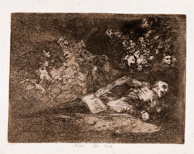 Los desastres de la guerra: Nada, eso es lo que dirá de Francisco de Goya