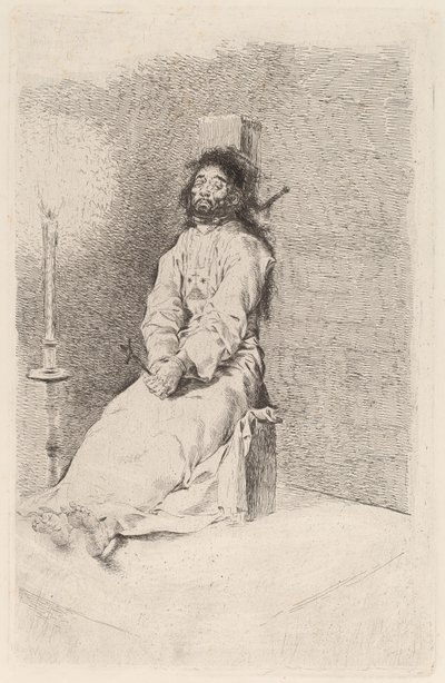 El Hombre Garroteado de Francisco de Goya