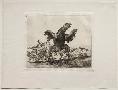 Los Horrores de la Guerra: Un Buitre Carnívoro de Francisco de Goya